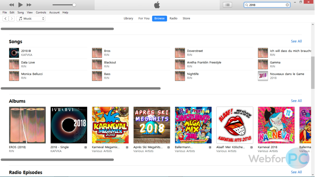 iTunes 12.8 free Download